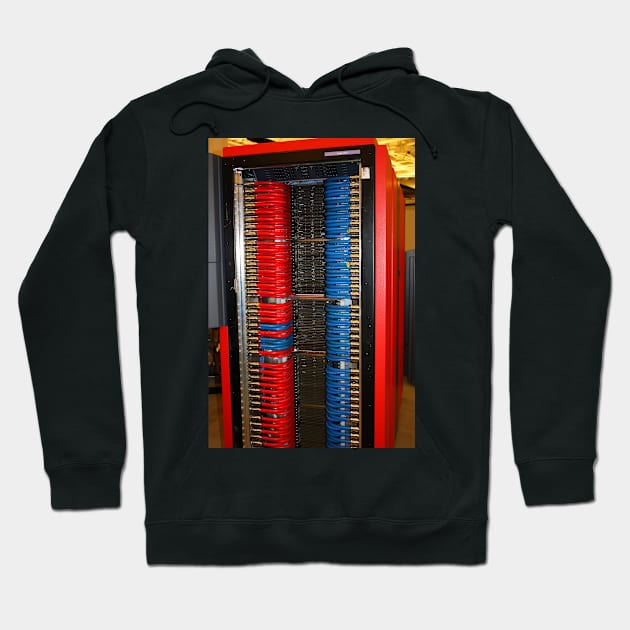 A Piece of Cray Supercomputer, Computer History Museum, Mountain View, California Hoodie by IgorPozdnyakov